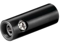 Goobay Mufa banana mama 4mm din plastic negru Goobay 11378 (11378) - balutatech