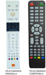 Telecomanda inlocuitoare pentru receptor Orange SHD85 TVBOX2011 TV SHD 85 SMT-H6106 Cod ER 4089 MFY 4079 (474) (22019)