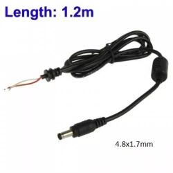  Cablu alimentare DC 4.8x1.7mm notebookuri 1.2m 90W (16392)