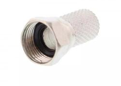 Well Conector F 20mm +garnitura de cauciuc pentru cablu 7mm WELL (FC-7.0F20GS-WL) - balutatech
