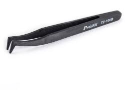 Pro sKit Penseta conductiva cu varful curbat 120mm ProsKit (TZ-100B) - balutatech