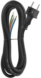 EMOS Cablu de alimentare EMOS S03430 nedetasabil flexibil izolatie cauciuc 3x2.5mm2 3m negru (23491)