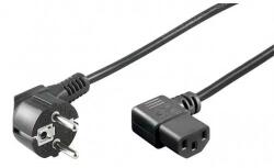 Goobay Cablu alimentare PC 2m schuko 90 grade la IEC320-C13 90 grade Goobay (50080)