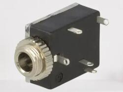 Lumberg Conector Jack 3.5 mm LUMBERG 1503-09 soclu mama stereo cu intrerupator dublu cu montare pe placa panou (1503-09)