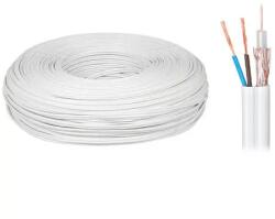 Elektrokabel Cablu coaxial RG58 75 ohm cupru cupru +2x0.5mm alimentare Elektrokabel (KAB0546)