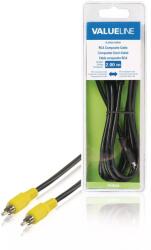 Valueline Cablu video compozit RCA tata la compozit RCA tata 2m Valueline (VLVB24100B20) - balutatech