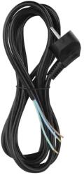EMOS Cablu de alimentare EMOS S18373 flexibil izolatie PVC 3 0.75mm2 3m negru (23503)