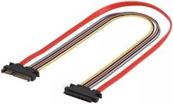 Goobay Cablu prelungitor alimentare si date SATA 0.3m Goobay (93945)