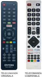  Telecomanda inlocuitoare compatibila TV DYON MOVIE SMART 32 (692) (22853)