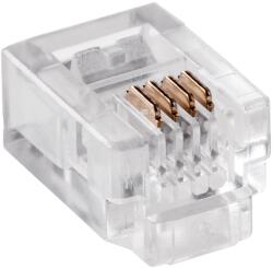 Cabletech Mufa telefon 6P4C RJ11 TEL0002.1 Cabletech (TEL0002.1) - balutatech