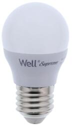 Well Bec LED G45 E27 7W 660lm 230V lumina rece 6500K Supreme Well LEDLC-G457E27-07-WL (LEDLC-G457E27-07-WL)