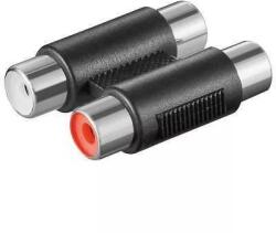 Goobay Adaptor prelungire 2x RCA mama la 2x RCA mama Goobay (11607) - balutatech