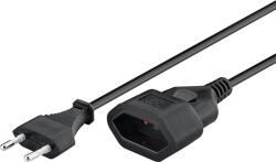 Goobay Cablu prelungitor EURO 5m 2x0.75mm mama-tata negru 2.5A 50510 Goobay (20038)