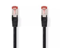 Nedis Cablu SFTP Cat6 30m negru RJ45 tata - RJ45 tata Nedis (CCGP85221BK300) - balutatech