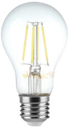 V-TAC Bec E27 A60 CU FILAMENT DIMABIL LED 8W 700lm 3000K alb cald V-tac SKU-212815 (SKU-212815)