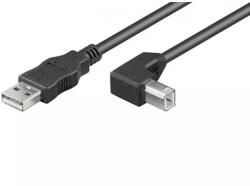 Goobay Cablu imprimanta USB 90 grade 5m cupru Goobay (95118) - balutatech