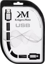 Krüger&Matz Cablu USB la micro USB 1m Profesional KrugerMatz (KM0324)