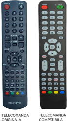  Telecomanda inlocuitoare compatibila TV Vortex V17-V19-V24 (457) (21261)
