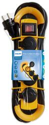 Philips Prelungitor cu protectie 4 prize 5m galben-negru PHILIPS SPN5140YC (19762)