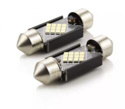 Carguard Set LED auto 41mm C5W si C10W pentru interior portbagaj 12V 3W 240lm alb Canbus 2buc CarGuard (18835)