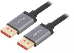 LogiLink Cablu DisplayPort v1.4 HDCP v2.2 tata-tata 1m negru LOGILINK CDA0104 (CDA0104)