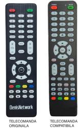  Telecomanda inlocuitoare compatibila TV DenisNetwork 7.0 (567-4) (23216)