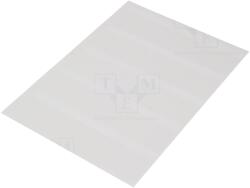 Hellermanntyton Etichetă albă cu autolaminare 48, 5mm x 55mm (594-71104)