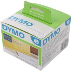 DYMO Etichetă Transparentă DYMO 89x36mm - Calitate Profesională (S0722410)