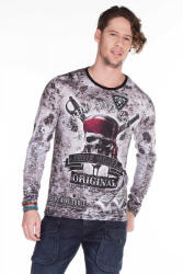 CIPO&BAXX Cipo & Baxx Divatos Férfi Pulóver Cl276black (cl276_black_s)
