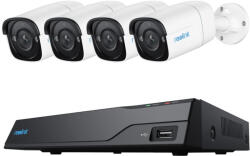 Reolink 5MP IP kamera szett - 4DB kamera, Videórögzítő 2TB HDD - NVS8-5MB4 (NVS8-5MB4)