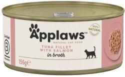 Applaws Tuna fillet with salmon in broth 156 g