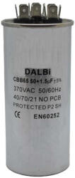  Condensator Pornire Motor, CBB65, 50+1.5uF(MFD) - 370 VAC