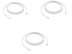 quandes Set 3 Cablu de date USB-C -C, Woven, pentru iPhone 15/15 Pro Max/iPad Pro 2023, si altele, QUANDES® (1m), bulk