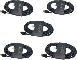quandes Set 5 buc 5A cablu date 1, 8M typ C -C pentru samsung galaxy s22, s23, QUANDES®