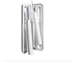 Kit pentru curatare casti in ear, trusa 2 piese, stilou cu perie si pix