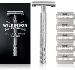 Wilkinson Sword Barber's Style Double Edge borotva + tartalék pengék 5 db