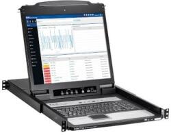 Eaton Switch KVM IP cu 16 porturi și consolă LCD de 19", versiunea germană (B020-U16-19-IPG)