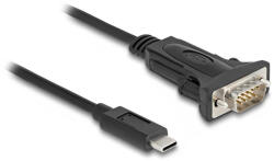 PremiumCord USB C - RS232 COM átalakító kábel 0.2m (KU31-232A) (KU31-232A)