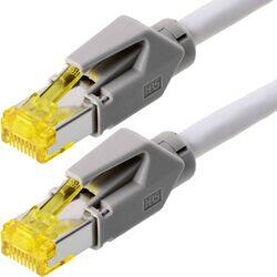 Netkab Cablu twisted pair CAT 6 Draka Patchkabel S/FTP HQ TM31 (ISO/IEC) gri 0, 3m (151871)
