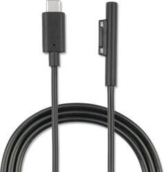 4smarts Cablu de incarcare 4smarts USB-C la Microsoft Surface Connect, 5A, 1m, negru (468683)