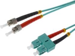 helos Cablu fibra optica helos Duplex 3, 0mm SC-ST 50/125m albastru 5m LSZH (126417)