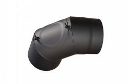 Warnex Füstcső könyök tisztító nyílással 160 mm (2, 0 mm)