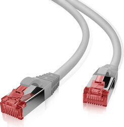 helos Cablu twisted pair CAT 6 helos, gri, 2m (117974)