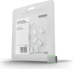 Lindy USB C Port Blockers, 10 bucati, material ABS, Green (LY-40438)