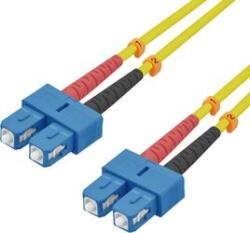 helos Cablu fibra optica helos Duplex 3, 0mm SC-SC 9/125m galben 7, 5m LSZH (115813)