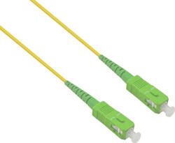helos Cablu fibra optica helos Simplex 2, 0mm SC/APC-SC-APC galben 2m LSZH (372023)