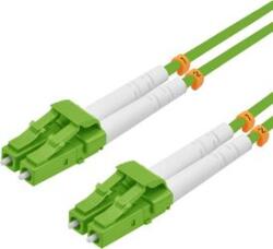 helos Cablu fibra optica helos Duplex OM5 2, 0mm LC-LC 50/125m verde deschis LSZH, 1m (187457)