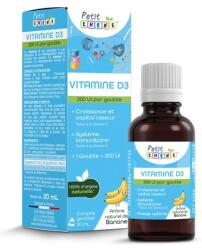Petit Chene Vitamina D3 pentru copii, banană, 20 ml picături, Petit Chene