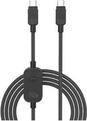 4smarts Cablu USB-C 4smarts PrivacyCord 240W 1, 2m, negru (4S541887)