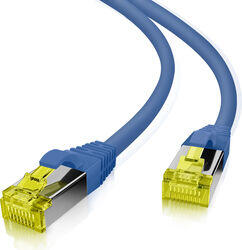 helos Cablu Patch Cat 6a S/FTP RJ45 albastru 1, 5m AWG26/7 LSZH GHMT (118078)